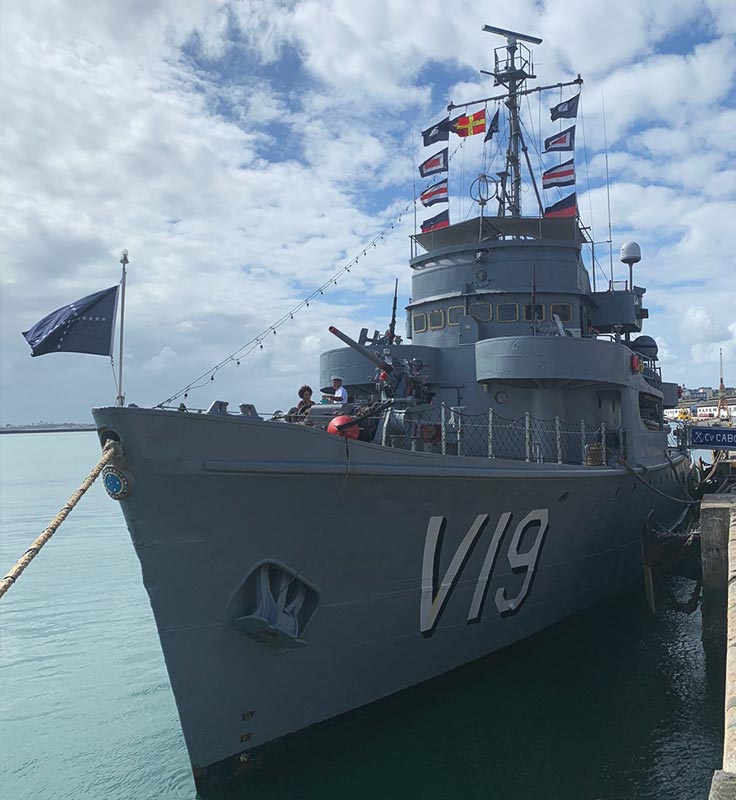 Marinha do Brasil Convida a População para Visitar a Corveta 'Caboclo' no Porto de Maceió