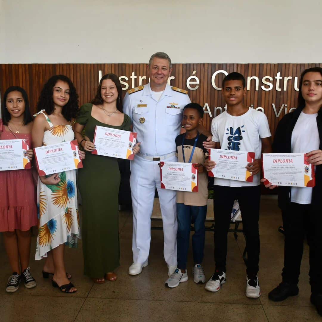 Cerimônia de Premiação do Concurso Literário Amazônia Azul 2023 Celebra Talentos Jovens