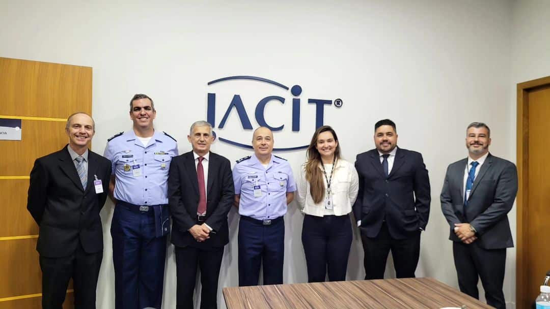 IACIT Recebe Comitiva do Departamento de Ciência e Tecnologia Aeroespacial (DCTA)