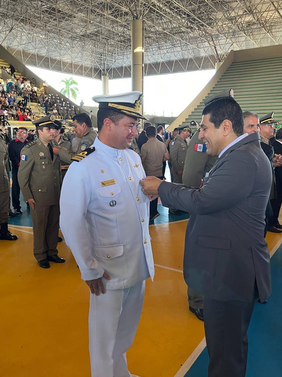 Polícia Militar de Alagoas Presta Homenagem ao Comandante dos Portos de Alagoas