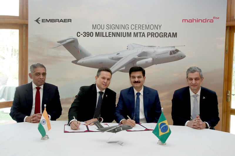 Uma Aliança Estratégica para o C-390 Millennium na Índia