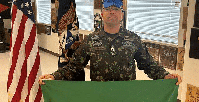 2º SGT LUCAS MOURA DO EXÉRCITO BRASILEIRO CONCLUI CURSOS NA AIRBORNE SCHOOL NOS EUA 🇧🇷