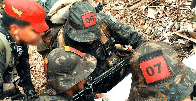 ALUNOS DO CURSO DE PRECURSOR PARAQUEDISTA PARTICIPAM DA OPERAÇÃO TIRA VERNIZ NA SERRA DA CALÇADA 🇧🇷