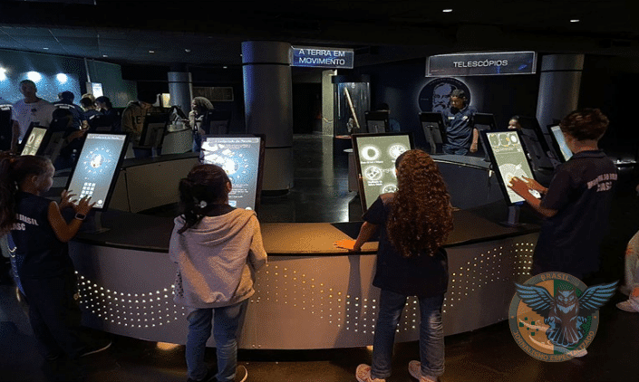 ALUNOS DO PROFESP-CIASC DESCOBREM OS SEGREDOS DO UNIVERSO NO PLANETÁRIO DO RIO 🇧🇷