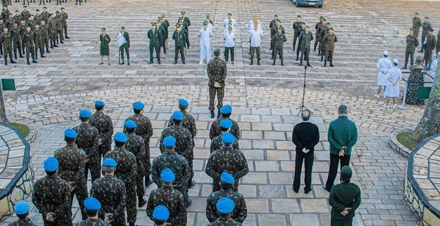 ESA CELEBRA SERVIÇO DE SAÚDE E PEACEKEEPERS COM FORMATURA SOLENE 🇧🇷