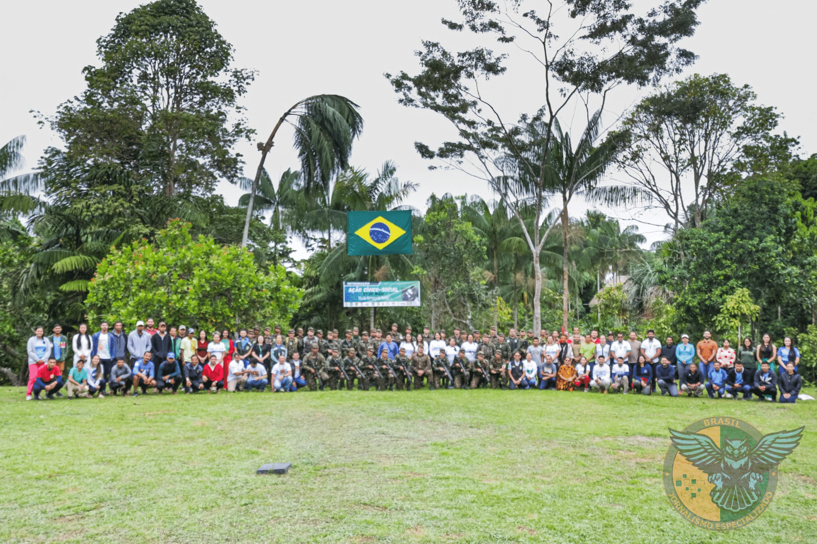 EXÉRCITO BRASILEIRO ATENDE DOIS MIL INDÍGENAS EM AÇÃO CÍVICO-SOCIAL 🇧🇷