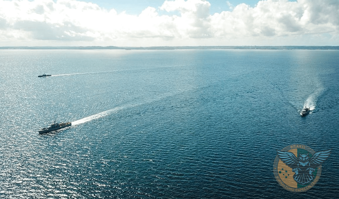 NAVIOS-VARREDORES CONCLUEM EXERCÍCIOS OPERATIVOS NA BAÍA DE TODOS-OS-SANTOS 🇧🇷